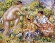 Pierre Renoir Young Women in the Country oil painting reproduction